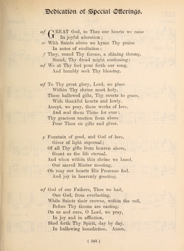 Church Hymns: with tunes (New ed.) page 543
