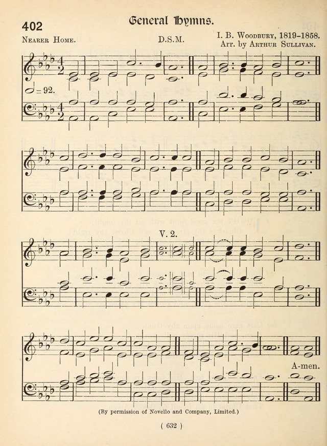 Church Hymns: with tunes (New ed.) page 632
