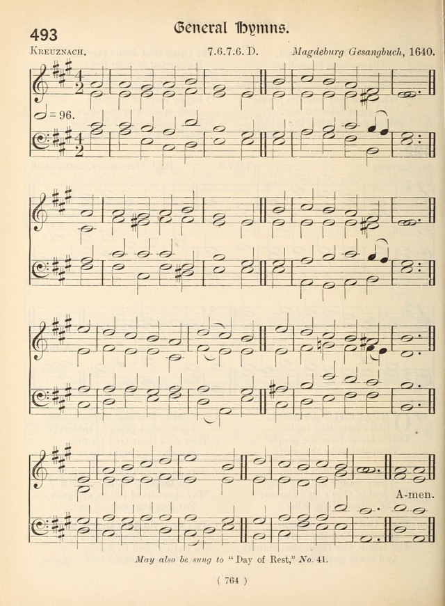 Church Hymns: with tunes (New ed.) page 764