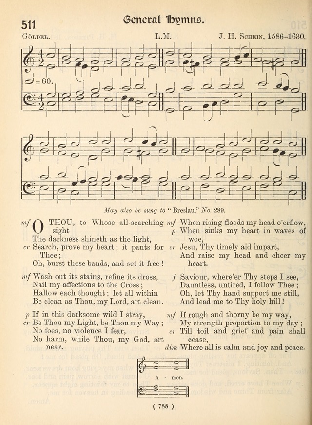 Church Hymns: with tunes (New ed.) page 788