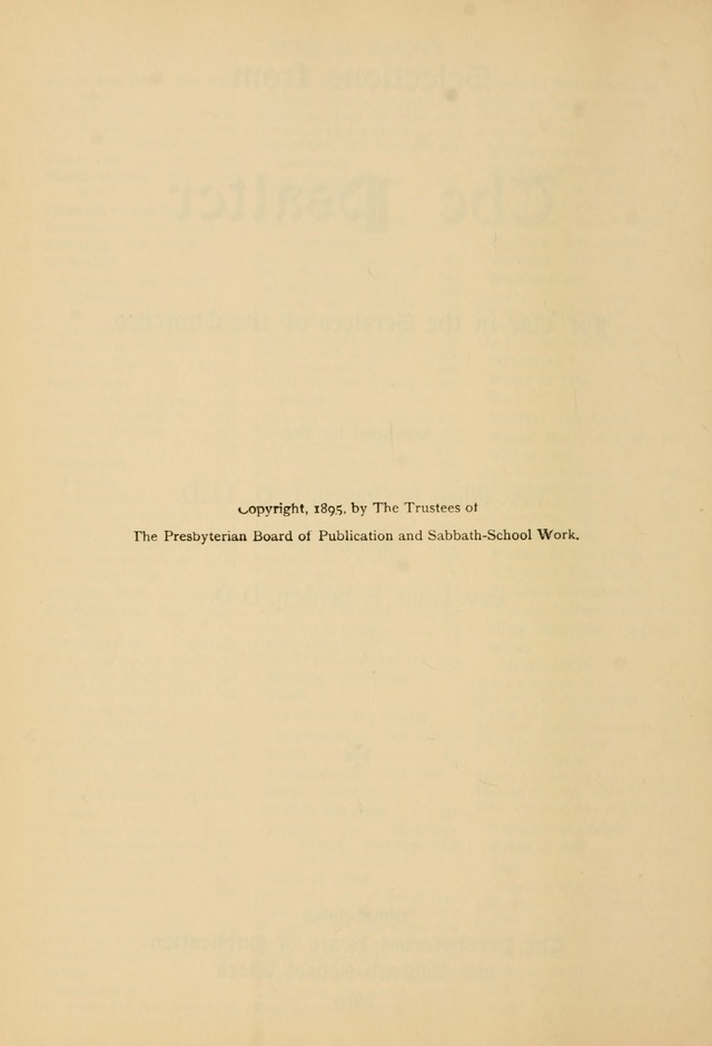 The Chapel Hymnal page 315