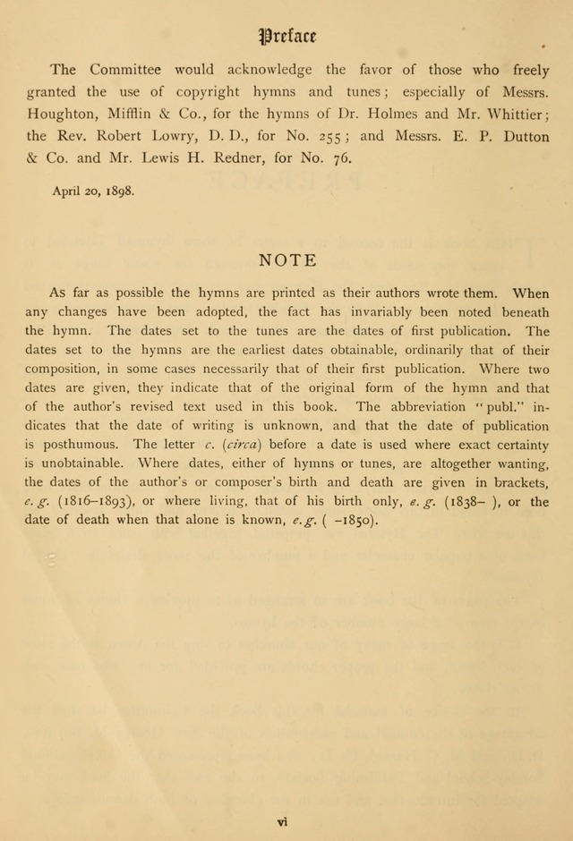 The Chapel Hymnal page 7