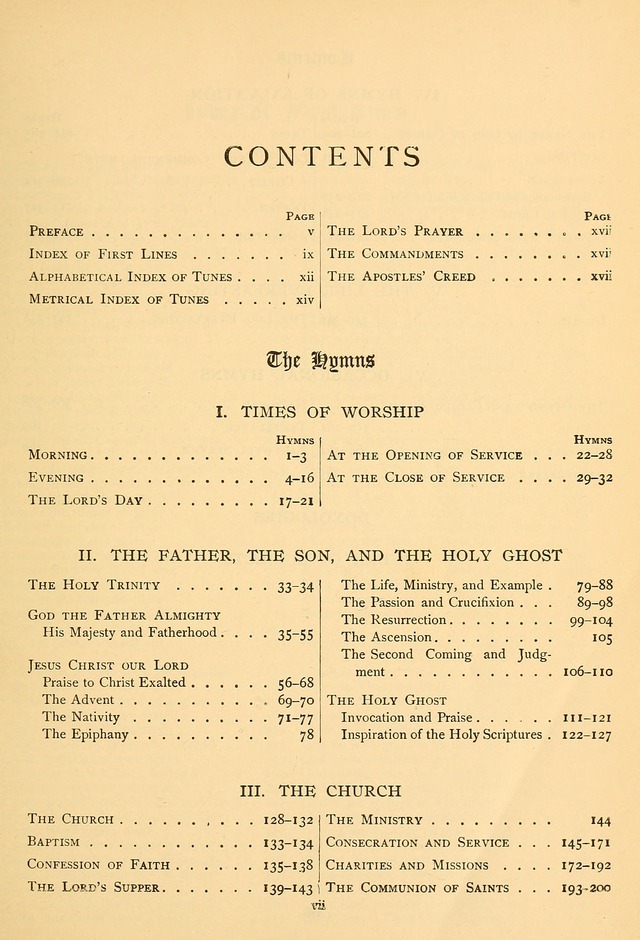 The Chapel Hymnal page 8