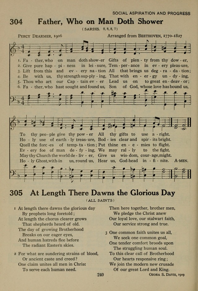 The Century Hymnal page 240