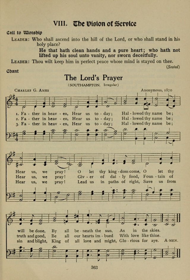 The Century Hymnal page 363