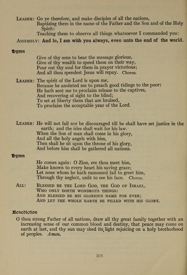 The Century Hymnal page 388