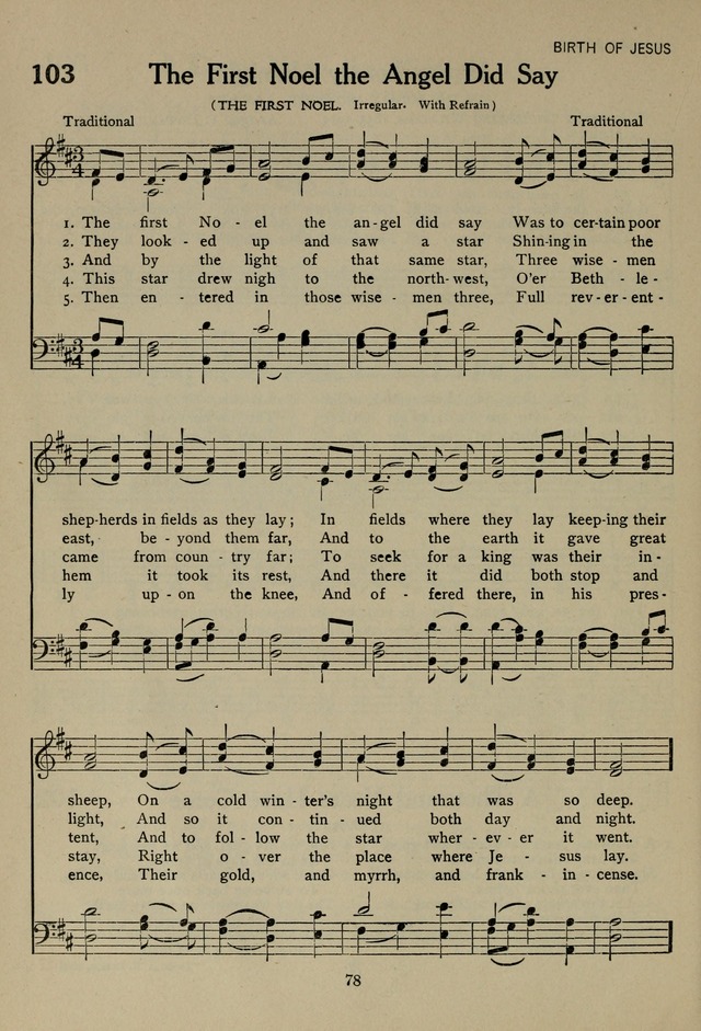 The Century Hymnal page 78
