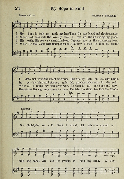 The Cokesbury Hymnal page 21