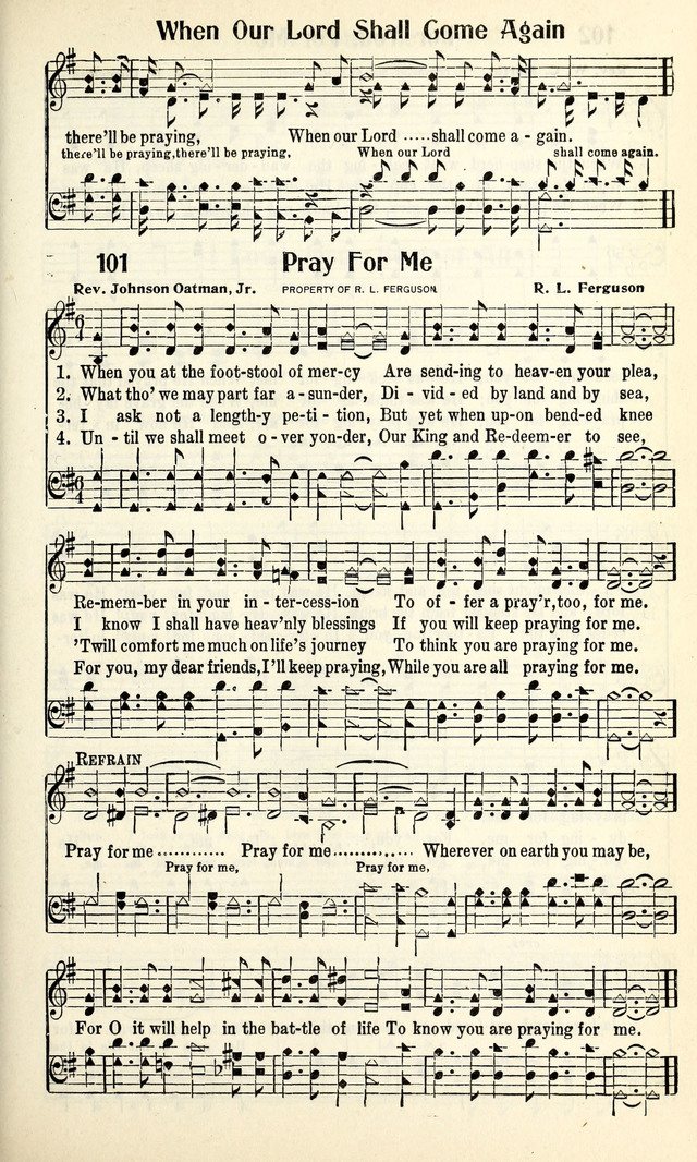 Calvary Hymns page 101