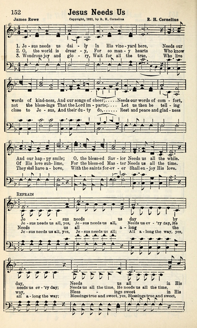 Calvary Hymns page 152