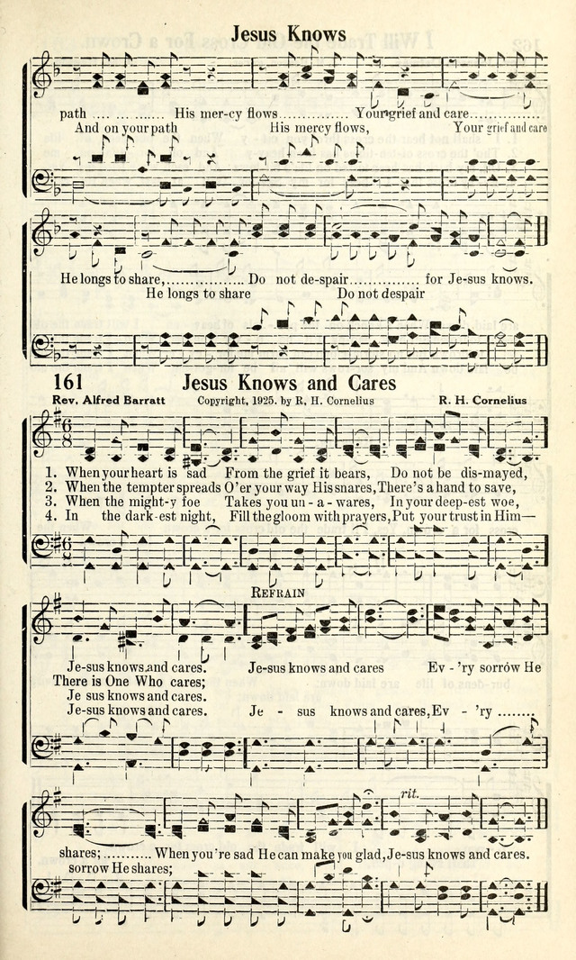 Calvary Hymns page 161