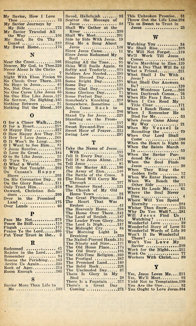 Calvary Hymns page 254