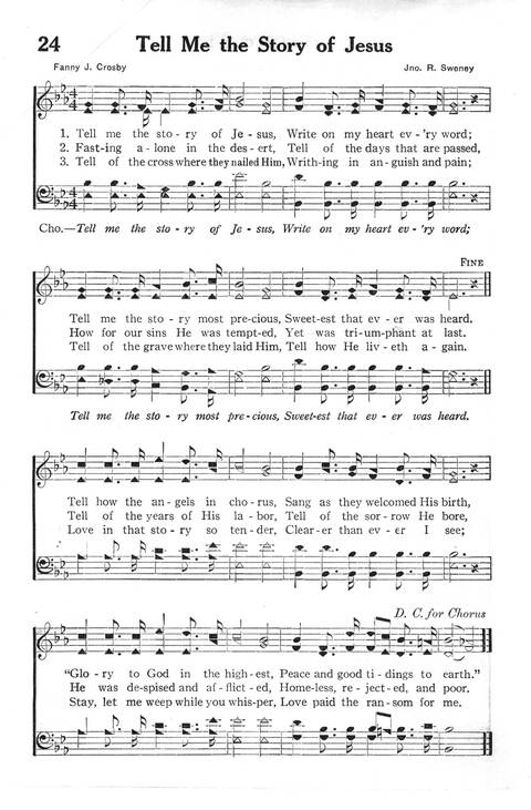 Christian Hymns: number two page 21