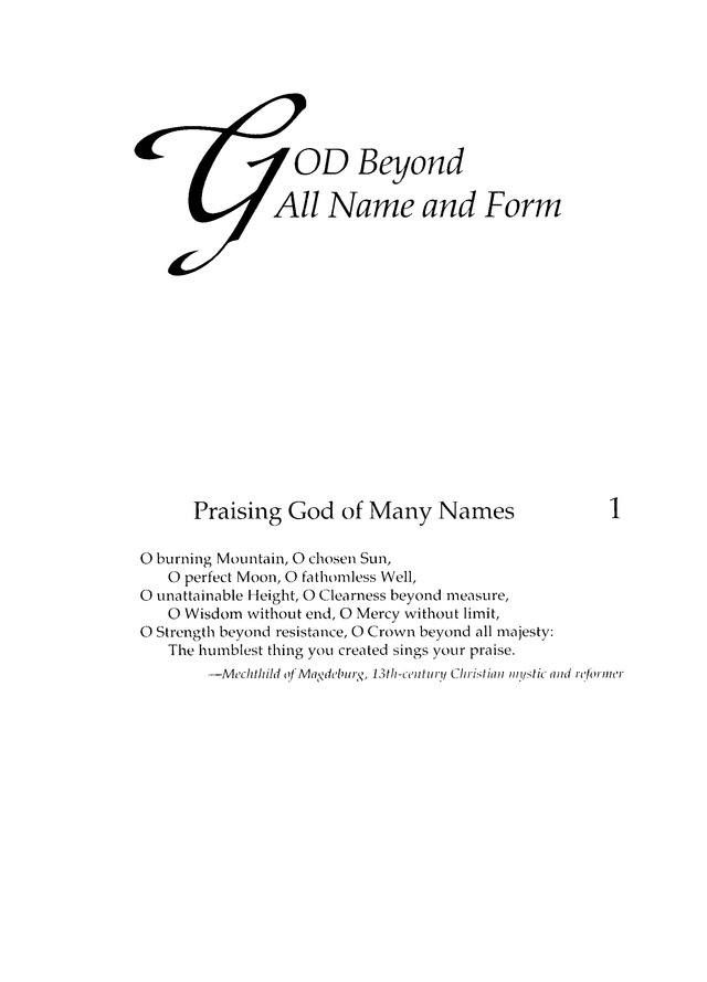 Chalice Hymnal page 1