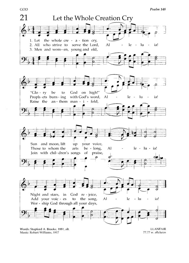 Chalice Hymnal page 20