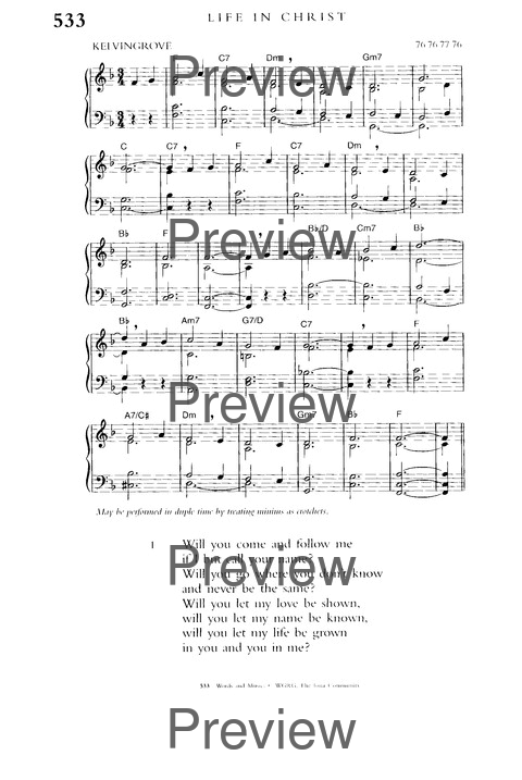 Church Hymnary (4th ed.) page 1004