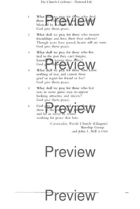 Church Hymnary (4th ed.) page 1313
