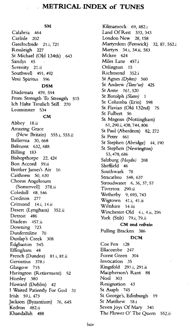 Church Hymnary (4th ed.) page 1501