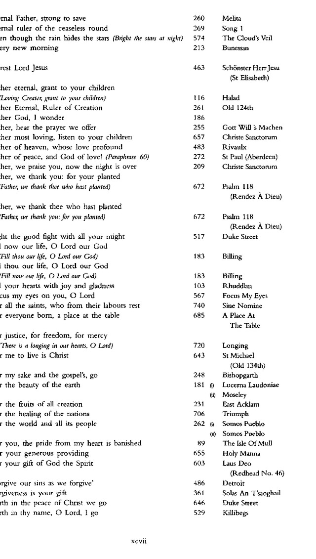 Church Hymnary (4th ed.) page 1537