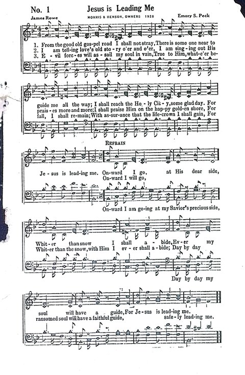 Crowning Hymns No. 8: for conventions, singing societies, etc. page 1