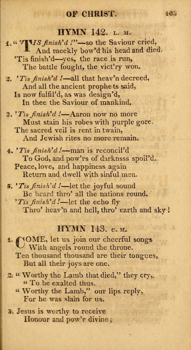 A Collection of Hymns and A Liturgy: for the use of Evangelical Lutheran Churches; to which are added prayers for families and individuals page 103