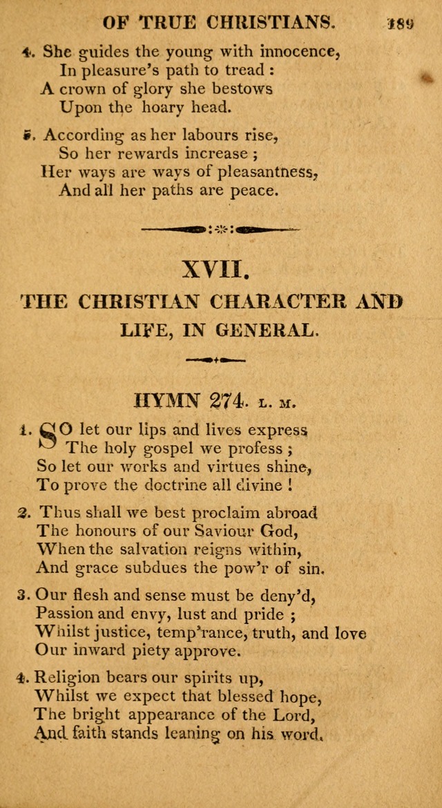 A Collection of Hymns and A Liturgy: for the use of Evangelical Lutheran Churches; to which are added prayers for families and individuals page 189
