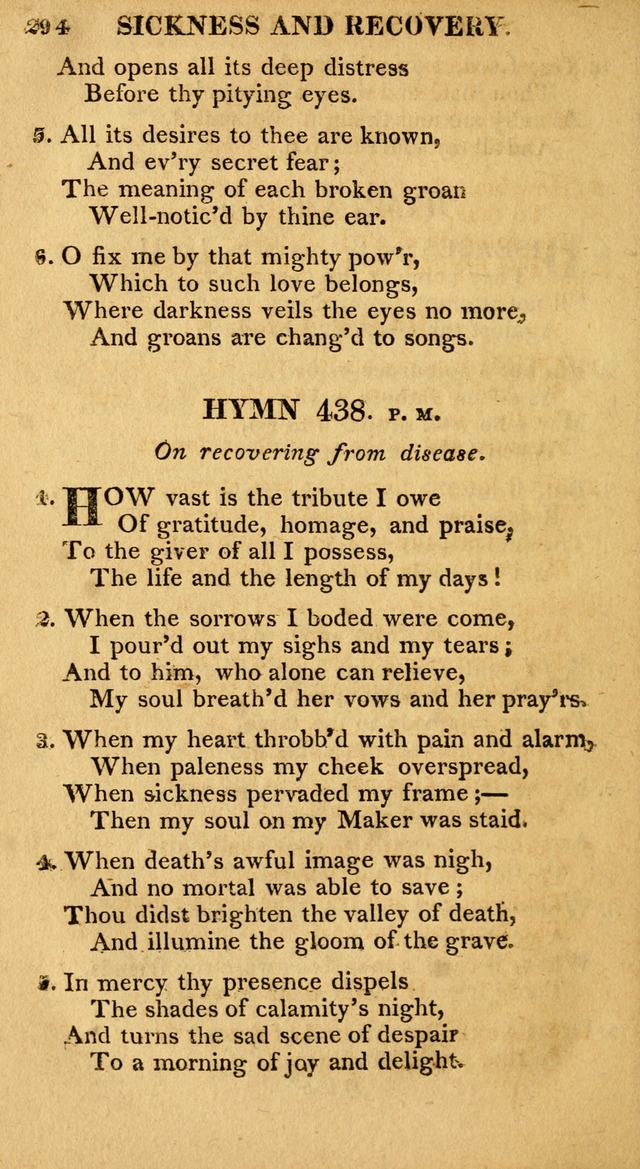 A Collection of Hymns and A Liturgy: for the use of Evangelical Lutheran Churches; to which are added prayers for families and individuals page 296