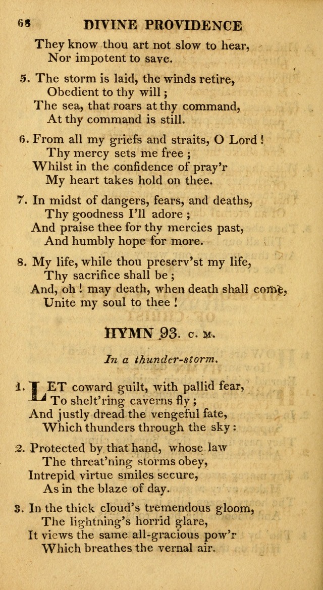 A Collection of Hymns and A Liturgy: for the use of Evangelical Lutheran Churches; to which are added prayers for families and individuals page 68