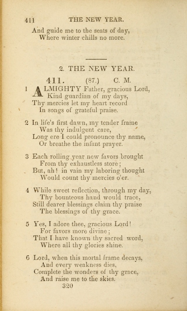 A Collection of Hymns and Prayers, for Public and Private Worship page 325