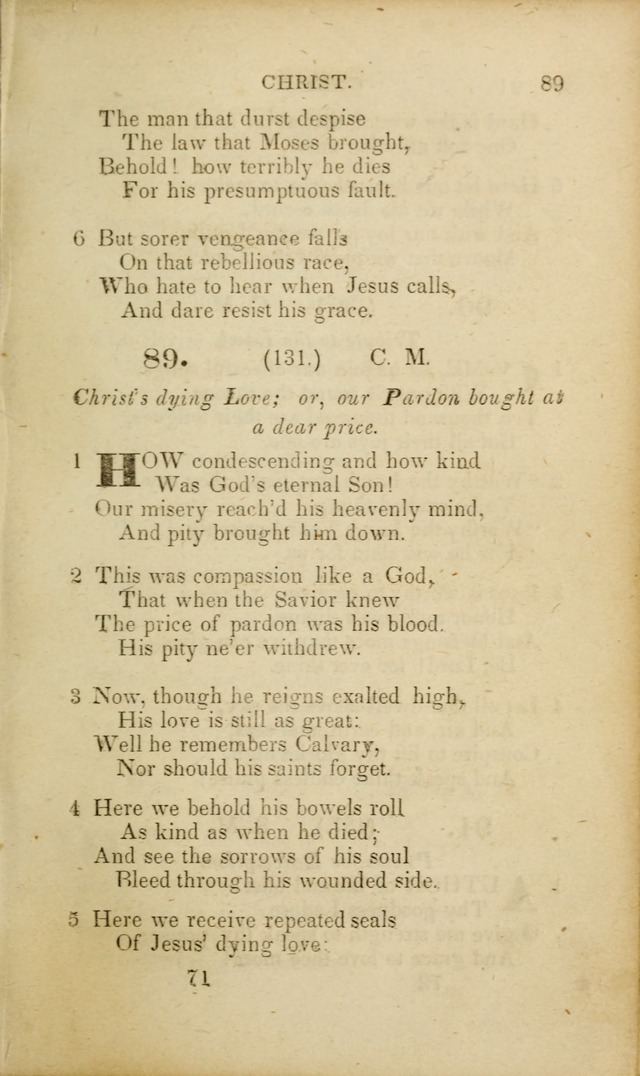 A Collection of Hymns and Prayers, for Public and Private Worship page 76