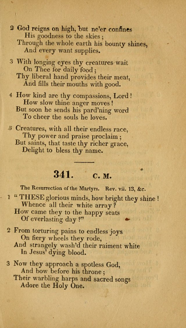 Christian Hymns: adapted to the worship of God our Saviour in public and private devotion, compiled from the most approved ancient and modern authors, for the Central Universalist Society... page 260