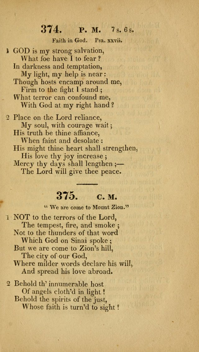 Christian Hymns: adapted to the worship of God our Saviour in public and private devotion, compiled from the most approved ancient and modern authors, for the Central Universalist Society... page 284