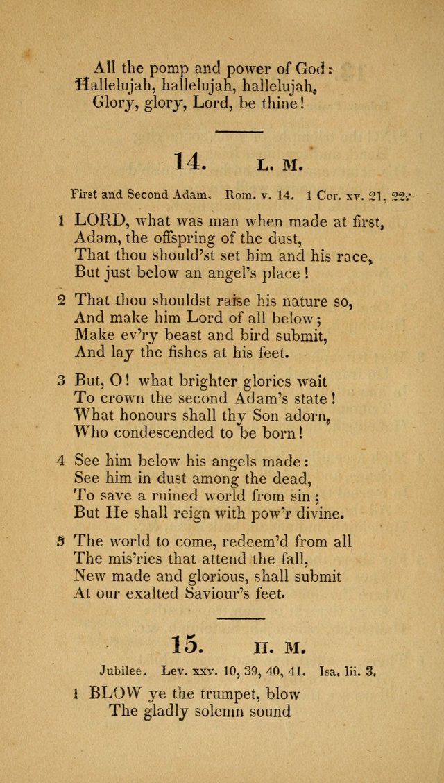 Christian Hymns: adapted to the worship of God our Saviour in public and private devotion, compiled from the most approved ancient and modern authors, for the Central Universalist Society... page 31