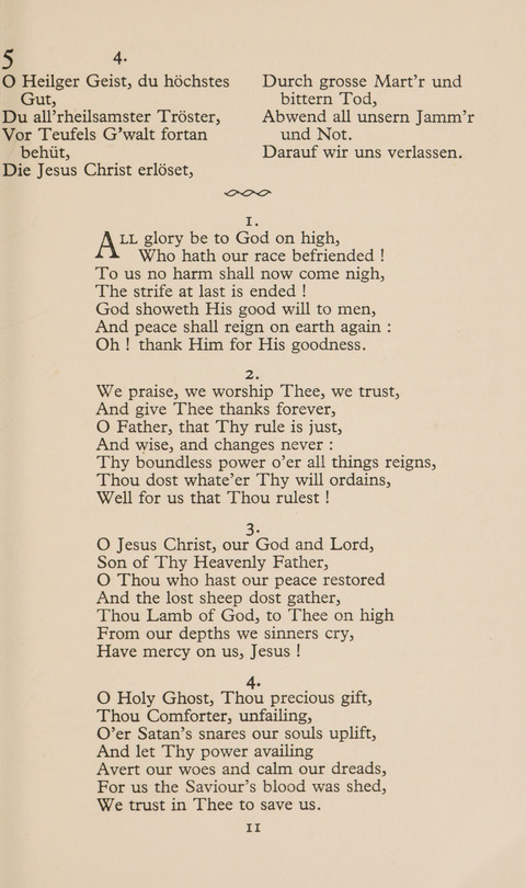 Conference Hymn Book: A selection of hymns drawn from Communio page 11