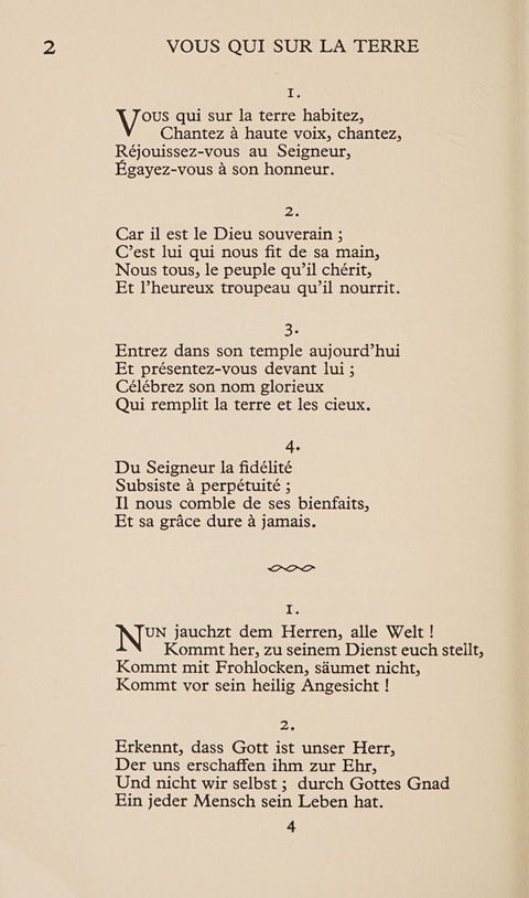 Conference Hymn Book: A selection of hymns drawn from Communio page 4