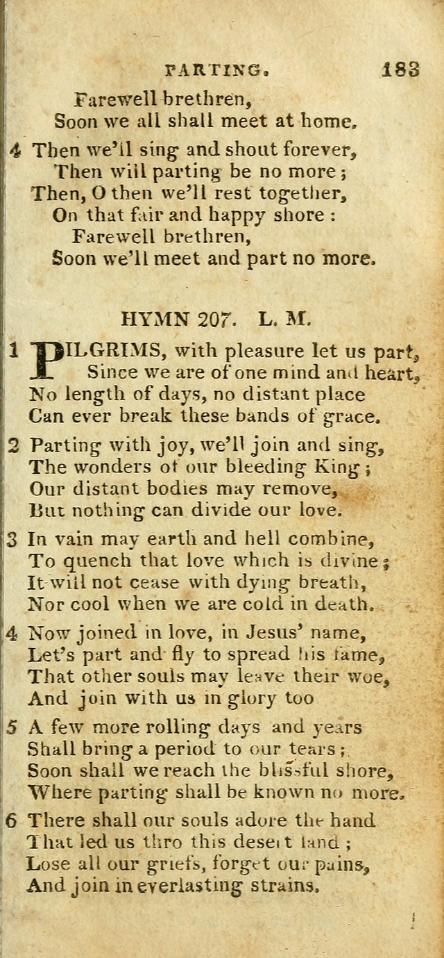 The Christian Hymn-Book (Corr. and Enl., 3rd. ed.) page 185