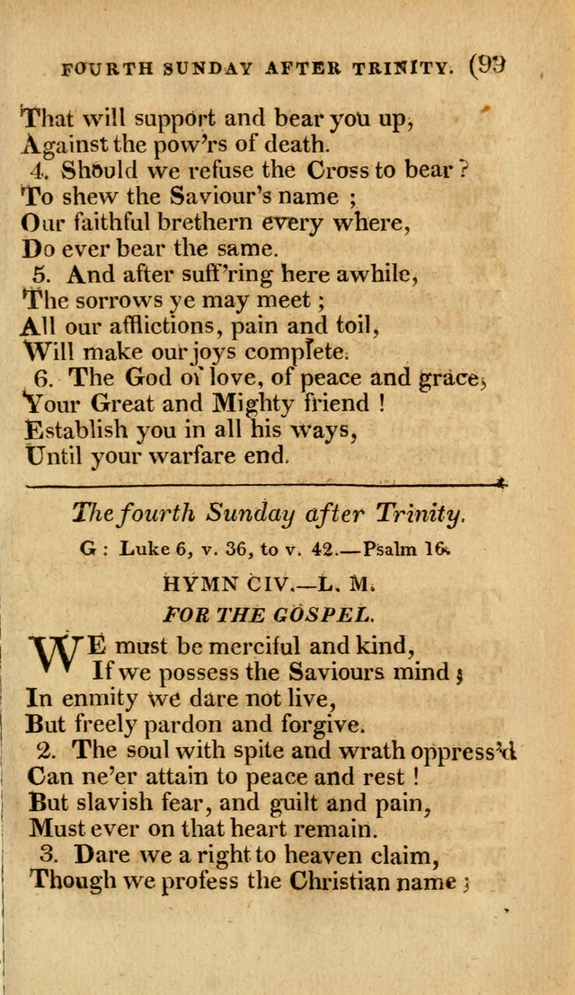 Church Hymn Book: consisting of newly composed hymns with the addition of hymns and psalms, from other authors, carefully adapted for the use of public worship, and many other occasions (1st ed.) page 118
