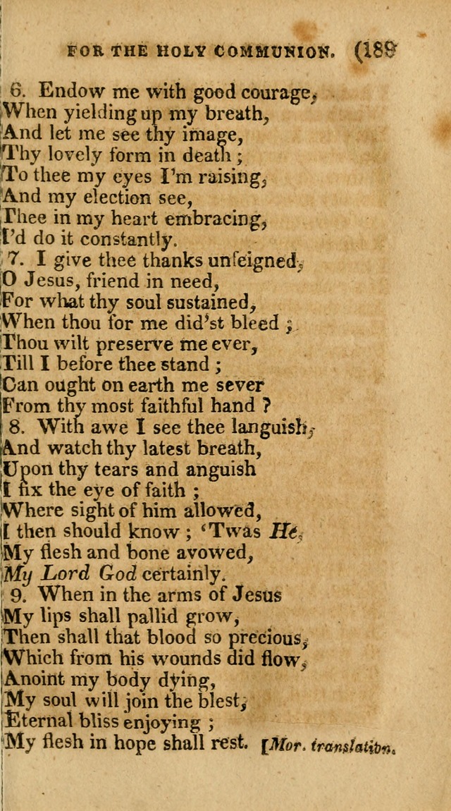 Church Hymn Book: consisting of newly composed hymns with the addition of hymns and psalms, from other authors, carefully adapted for the use of public worship, and many other occasions (1st ed.) page 208
