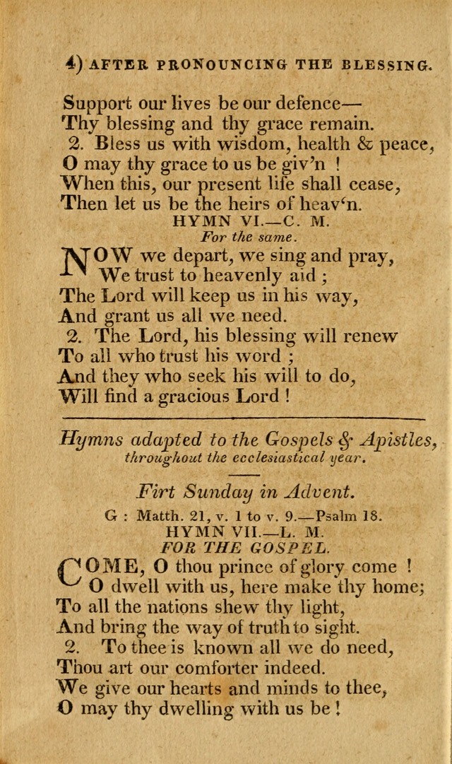Church Hymn Book: consisting of newly composed hymns with the addition of hymns and psalms, from other authors, carefully adapted for the use of public worship, and many other occasions (1st ed.) page 23