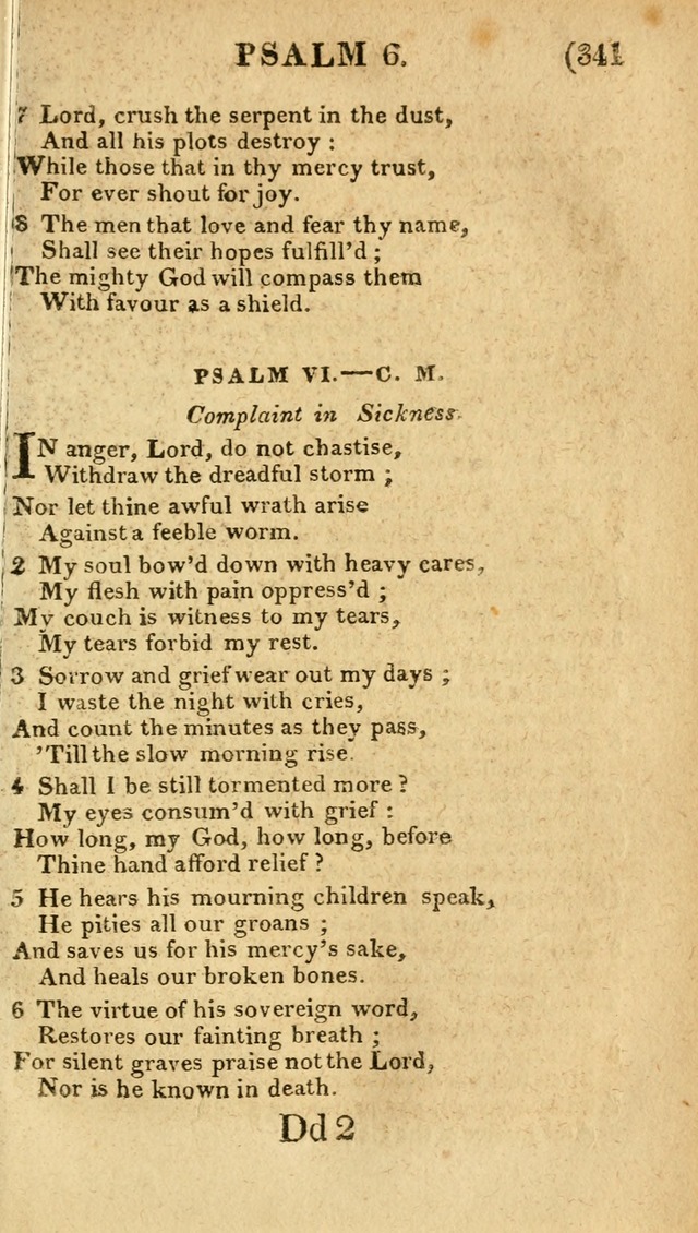 Church Hymn Book: consisting of newly composed hymns with the addition of hymns and psalms, from other authors, carefully adapted for the use of public worship, and many other occasions (1st ed.) page 360