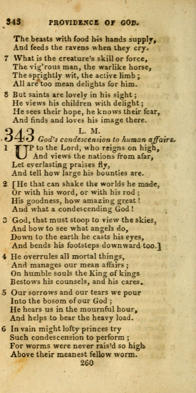 Church Hymn Book; consisting of hymns and psalms, original and selected. adapted to public worship and many other occasions. 2nd ed. page 258
