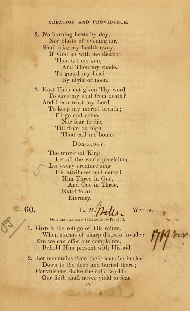 The Congregational Hymn Book: for the service of the sanctuary page 103