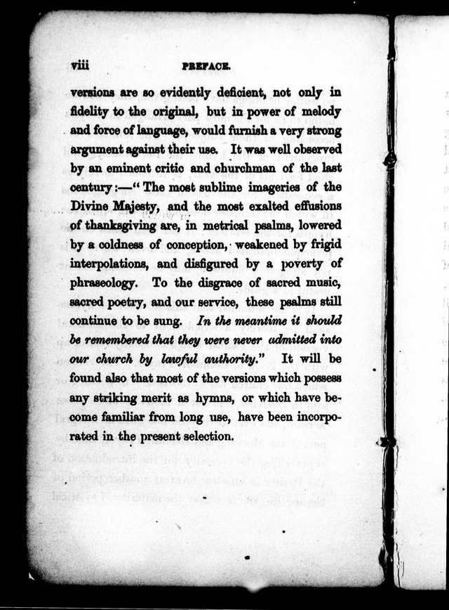 A Church Hymn Book: for the use of congregations of the United Church of England and Ireland page xii