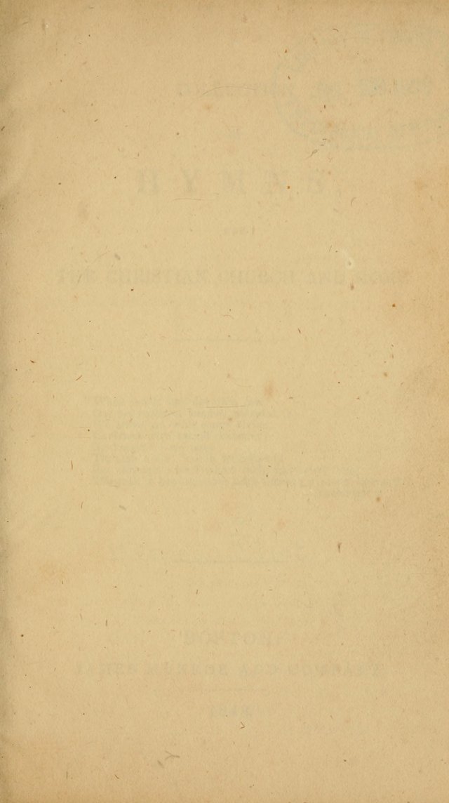 A Collection of Hymns, for the Christian Church and Home page 8