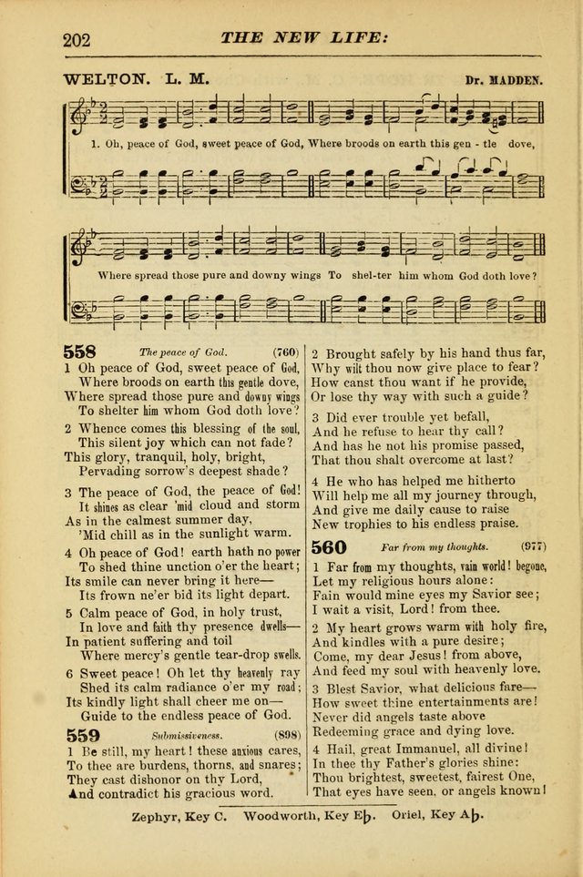 The Christian Hymnal: a choice collection of hymns and tunes for congregational and social worship page 202