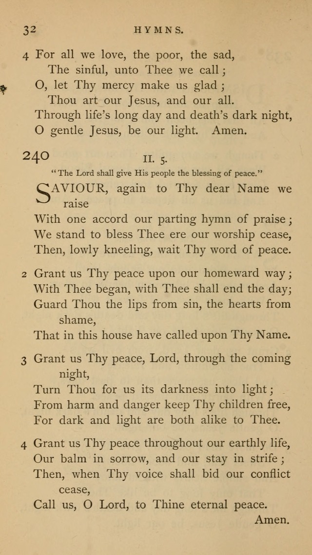 A Church hymnal: compiled from "Additional hymns," "Hymns ancient and modern," and "Hymns for church and home," as authorized by the House of Bishops page 39