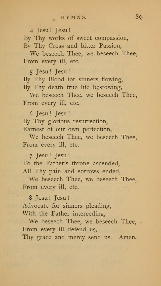 A Church hymnal: compiled from "Additional hymns," "Hymns ancient and modern," and "Hymns for church and home," as authorized by the House of Bishops page 96