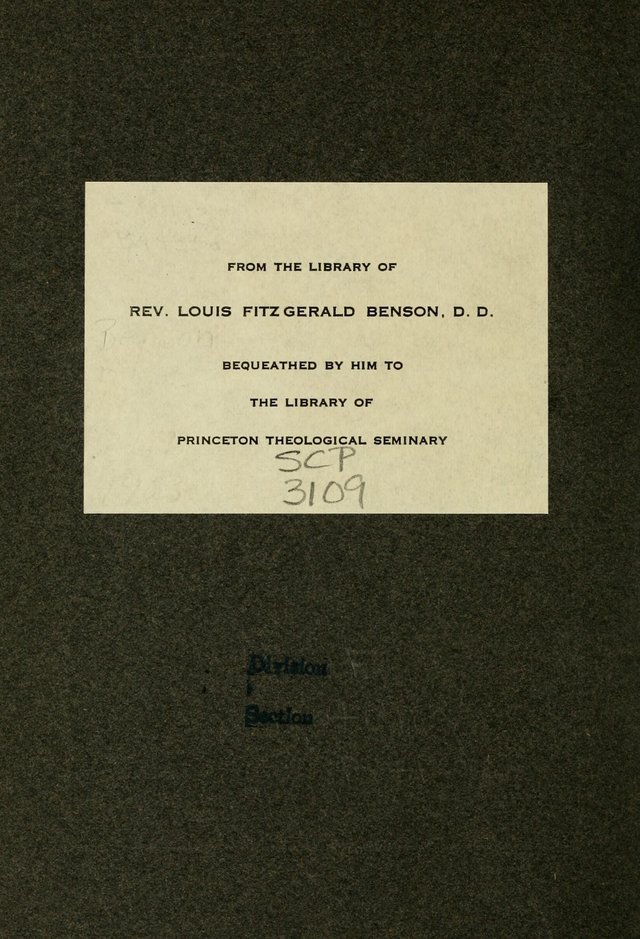 The Convention Hymnal: a compilation of familiar hymns for use at meetings where the larger collections are not available page ii