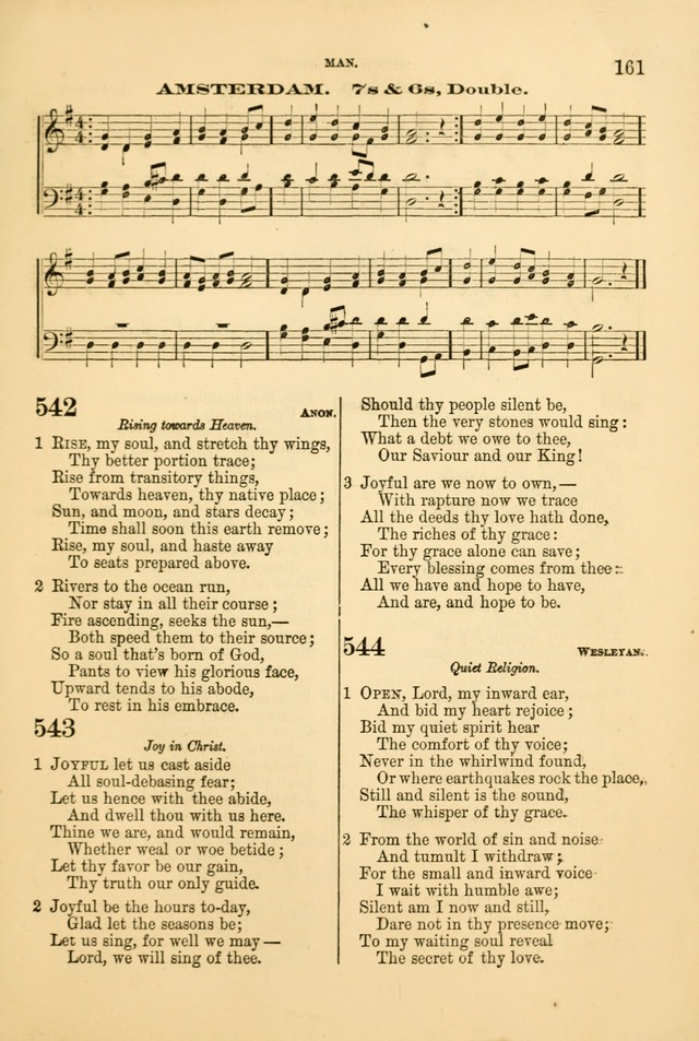 Church Harmonies: a collection of hymns and tunes for the use of Congregations page 161
