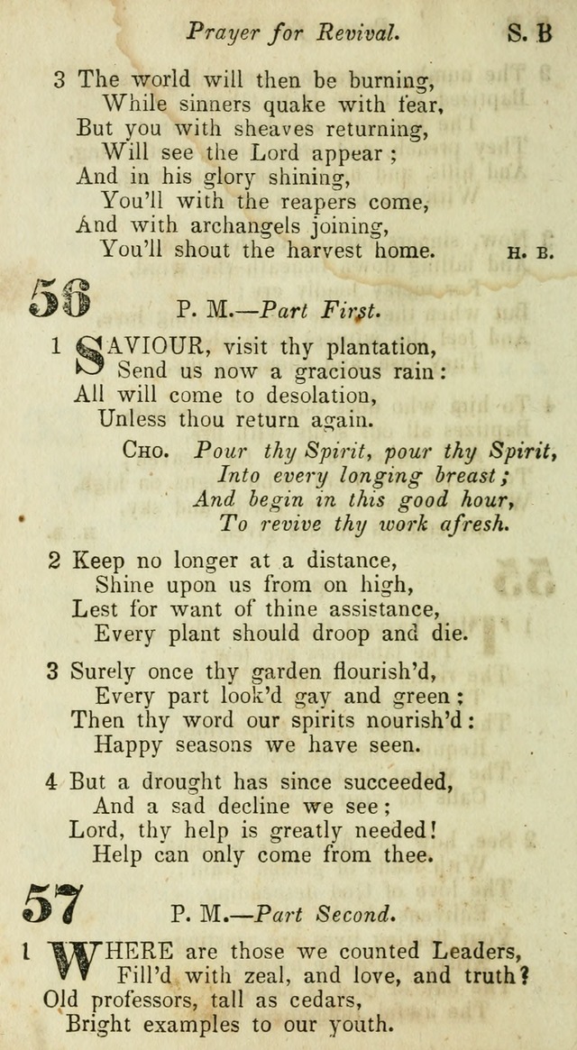 A Collection of Hymns: for camp meetings, revivals, &c., for the use of the Primitive Methodists page 56